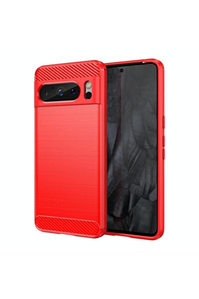 sscase Brushed Carbon Θήκη Σιλικόνης Red (Google Pixel 8 Pro 5G)