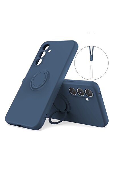 sscase Candy Θήκη Σιλικόνης με Δαχτυλίδι Midnight Blue (Samsung Galaxy A26 5G)