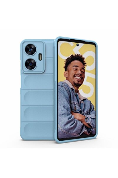 sscase Magic Shield Θήκη Σιλικόνης Light Blue (Realme C55)