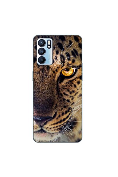 OEM Θήκη συμβατή με Oppo Reno6 5G Σιλικόνης Gel TPU με σχέδιο λεοπάρδαλης
