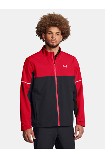 Under Armour Pánská bunda DRIVE RAIN JACKET-RED