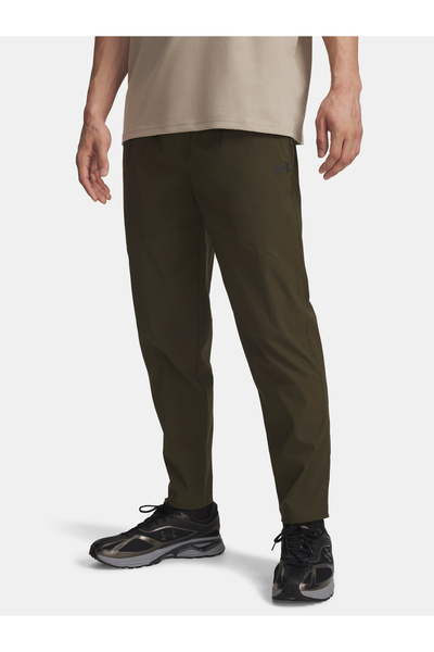 Under Armour Pánské sportovní kalhoty UA UNSTPBLE WOVEN TX TAPER-GRN