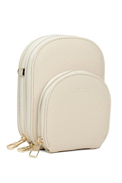 Armine 384 Women's Cream Pia Daily Shoulder Bag
