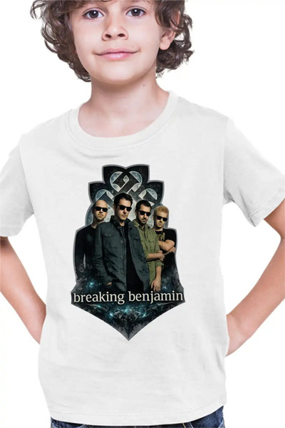 OEM Παιδικό Αγορίστικο Μπλουζάκι Ροκ Breaking Benjamin