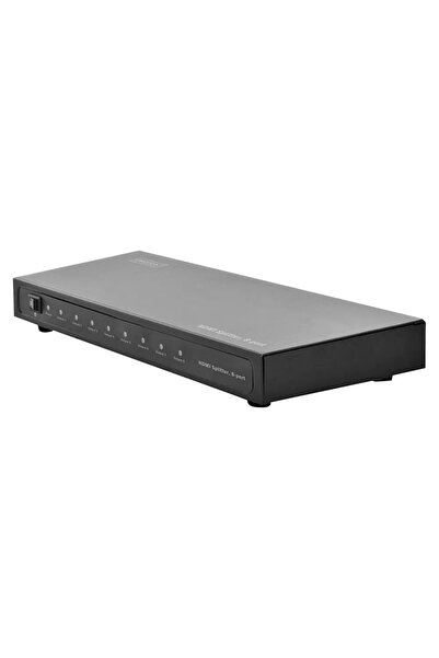Digitus Splitter HDMI, 8 porturi, 1920x1080p FHD 3D, HDCP 1.2