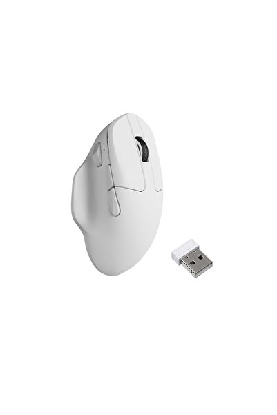 Keychron Mouse M7 8K, Bluetooth, 30000 DPI (Alb)