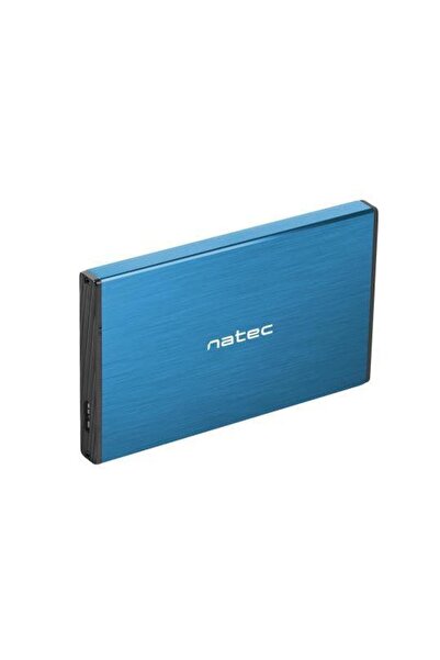Natec Carcasă externă Rhino Go 2.5 " SATA HDD/SSD, USB 3.0, Albastru