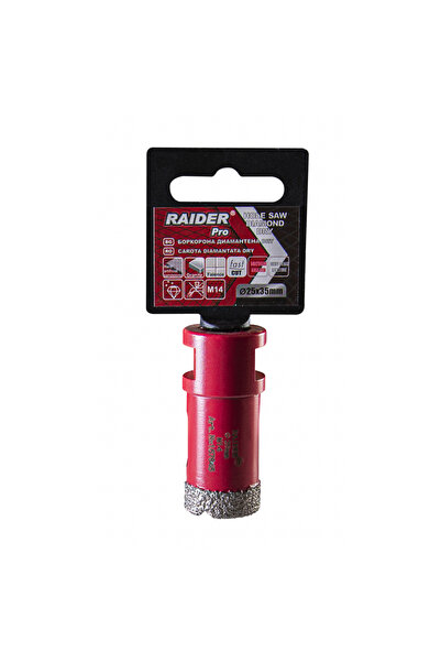 Raider Power Tools Freza diamantata pentru frezare uscata M14 x 25 mm