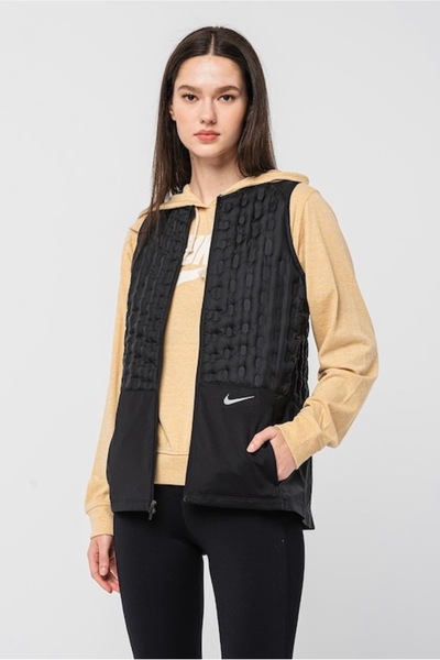 Nike Therma-Fit ADV Downfill Running Full-Zip Siyah Kadın Yelek