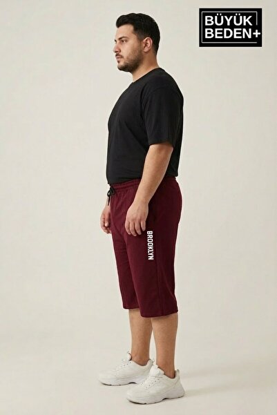 Superlife Big Size Men's Capri Shorts Brooklyn Printed Comfortable Fit 3Xl-6X...