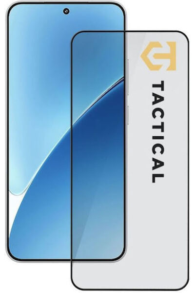 Tactical 5D 0.33mm Σκληρυμένο Γυαλί Μαύρο (Xiaomi 15)