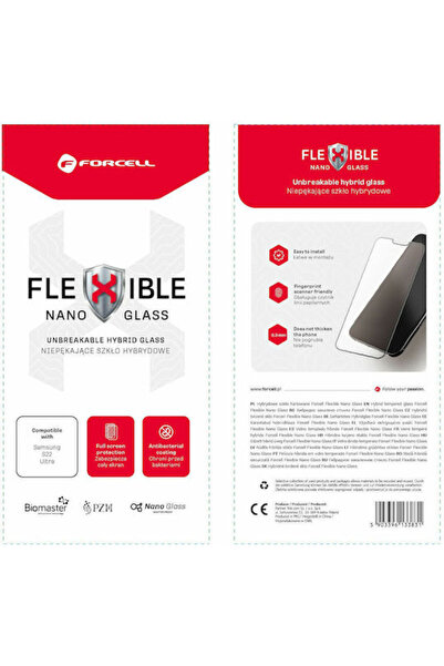 Forcell Εύκαμπτο Νανο-σκληρυμένο Γυαλί (iPhone SE 2022 / 2020 / 8 / 7)