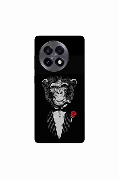 OEM Husa compatibila cu OnePlus 13R Silicon Gel Tpu Model Cigar Monkey