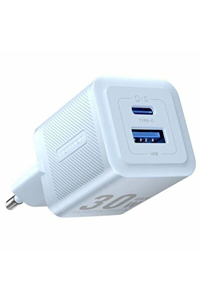 Vention Φορτιστής χωρίς καλώδιο GaN με θύρα USB-A και θύρα USB-C, Παροχή ισχύ...