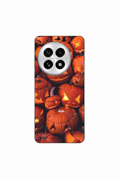 OEM Husa compatibila cu OnePlus 13 Silicon Gel Tpu Model Halloween Dovleci Lu...