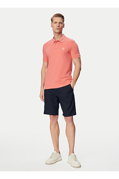 BOSS Lacivert Erkek Regular Fit Şort Chino_Tapered_DS_3S_50560372