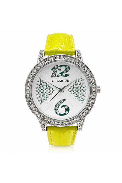 Watch Ceas de dama, Glamour, Galben, Elegant, GL06