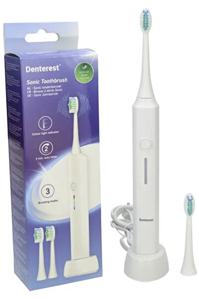 Denterest Denterest sonic electric toothbrush, rechargeable, 2 Philips heads,...