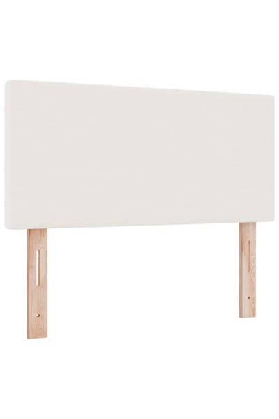 vidaxl Tăblie cap Crem 100 cm Țesătură din corduroy