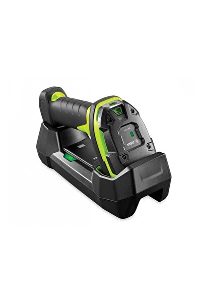 Zebra Баркод четец LI3678-SR3U42A0S1W, 1D, LED, Bluetooth, WiFi (Черен/Зелен)