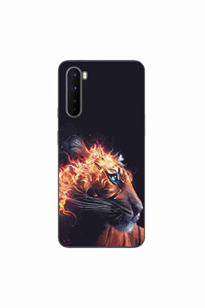 OEM Husa compatibila cu OnePlus Nord Silicon Gel Tpu Model Flameborn Tiger