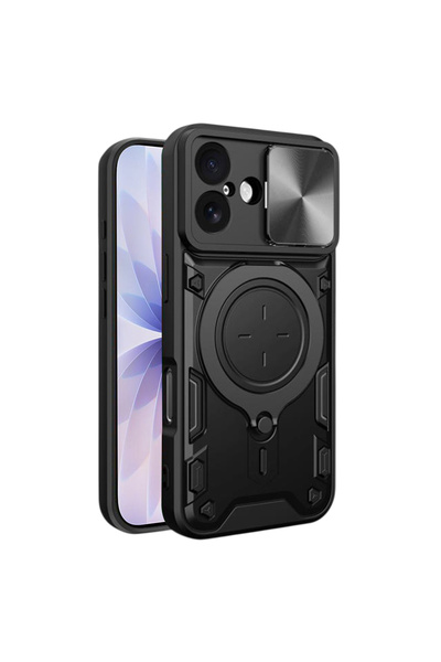 OEM Θήκη iPhone 17, Νότιος Ουρανός, Προστασία, μαύρο
