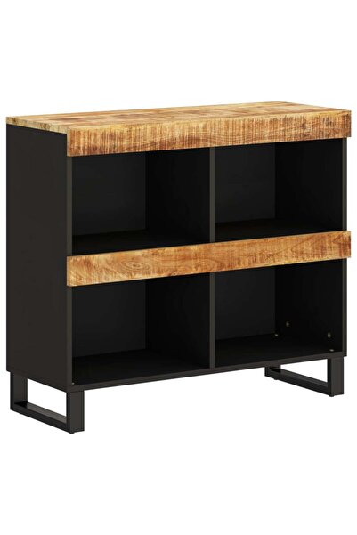 vidaxl Dulap lateral, 85x33x75 cm, lemn masiv de mango