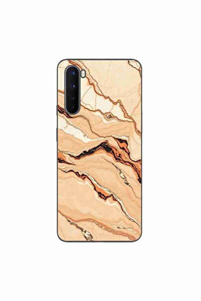 OEM Husa compatibila cu OnePlus Nord Silicon Gel Tpu Model Desert Stone Marble