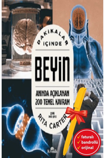 Kronik Kitap Alfa Kalem-Dakikalar İçinde Beyin (Ri-ta Carter)Bilim - Mühendis...