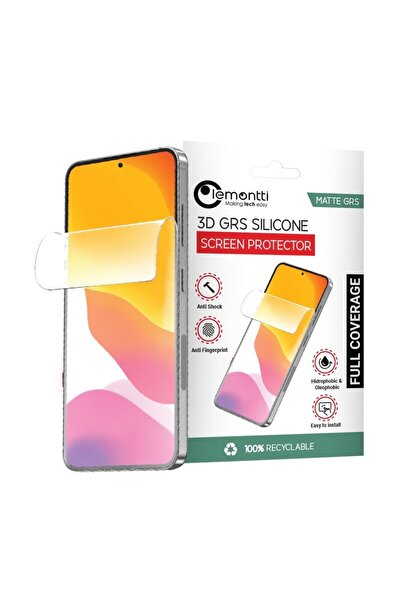 lemontti 3D GRS Ματ Φύλλο Σιλικόνης Motorola Moto G17 Power