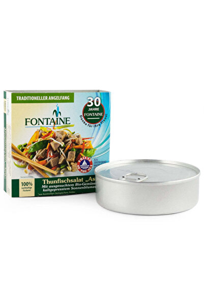 Fontaine Salata de ton Asia cu legume bio si ulei de floarea soarelui presat ...