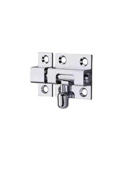Serrurerie de Picardie Furniture bolt, applied, nickel-plated, 30 mm - SP
