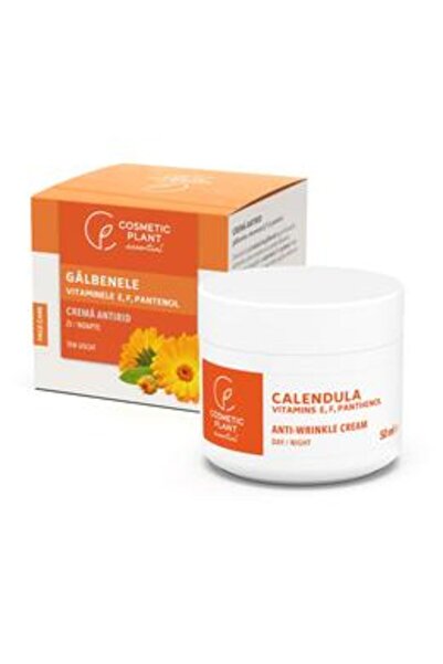 Cosmetic Plant Crema Antirid cu Galbenele Cosmetic Plant, 50ml