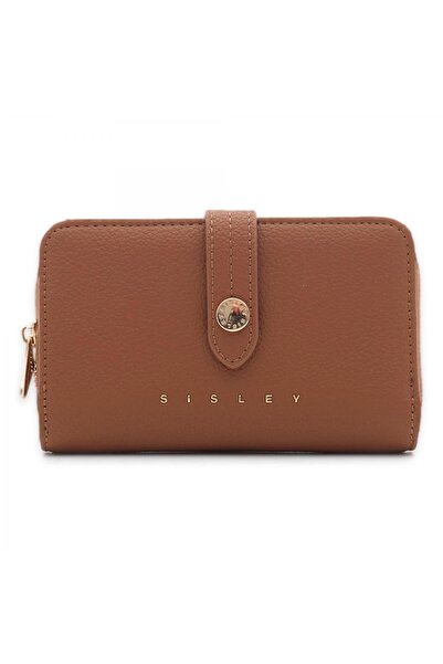 Sisley Sly_313 10X16X2,5 Camel Kadın Cüzdan