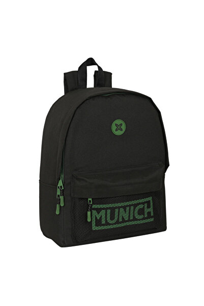 Munich Caviar Σακίδιο Πλάτης Laptop Μαύρο 31 x 40 x 16 εκ.