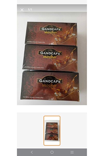 GanoExcel Gano Mocha Kahve 3 lü set