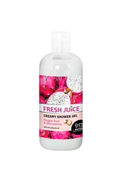 Fresh Juice Кремообразен душ гел с екстракт от питая и масло от макадамия, 500мл