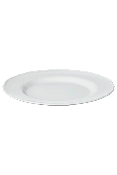 IKEA UPPLAGA Side plate, white, 22 cm