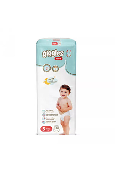 giggles Scutece copii tip chilot, Pantaloni, Junior, 11-25 kg, 40 bucăți, Beb...