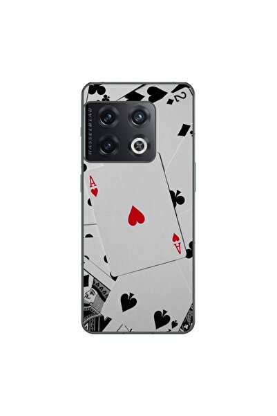 OEM Husa compatibila cu OnePlus 10 Pro Silicon Gel Tpu Model Carti Poker