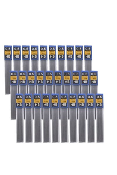 Generic Pencil Leads - 5-Pack HB Mechanical Pencil Refills - 0.3mm, 0.5mm, 0....