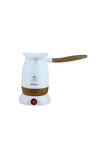 Primo Μπρίκι Καφέ Ηλεκτρικό PRCP-40380 800W Λευκό/Wooden