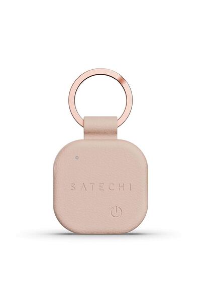 Satechi FindAll Vegan Leather Keychain Tracker ST-LKCFR - Pink
