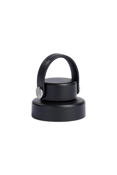 Hydro Flask Wide Mouth Flex Sip Lid, Black Plastic for Thermos Bottle