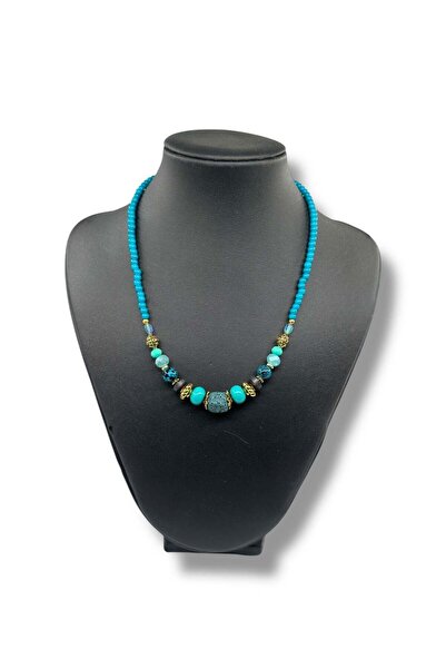 Bozhi Necklace Glass Beads Stylish Gift