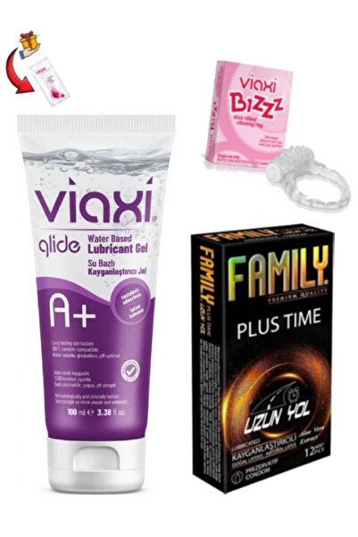 Viaxi Su Bazlı Kokusuz Kayganlaştırıcı Anl+ Jel-Geciktiricili Etkili Plus Tim...