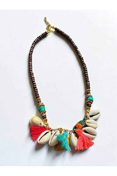 Bozhi Necklace Glass Beads Elegant Gift