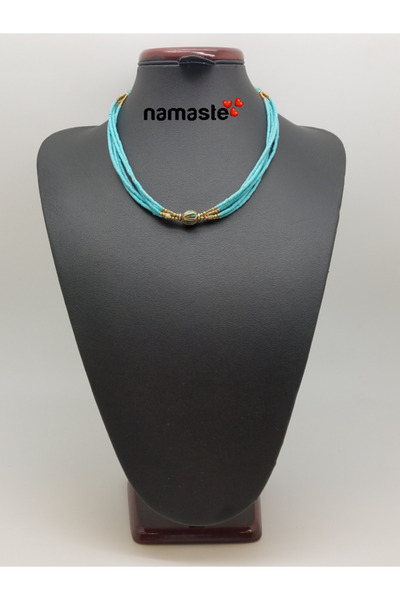 Bozhi Necklace Glass Beads Stylish Gift