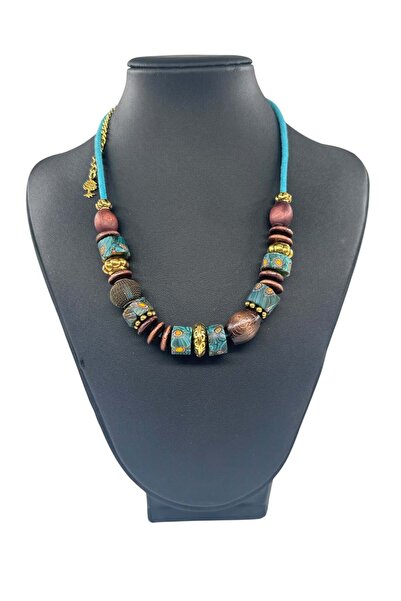 Bozhi Necklace Glass Beads Casual Elegance