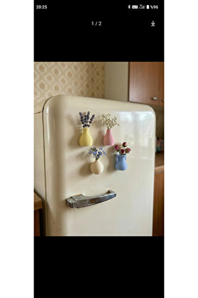 Dekor 4 Adet mini Buzdolabı Süsü (Magnet)